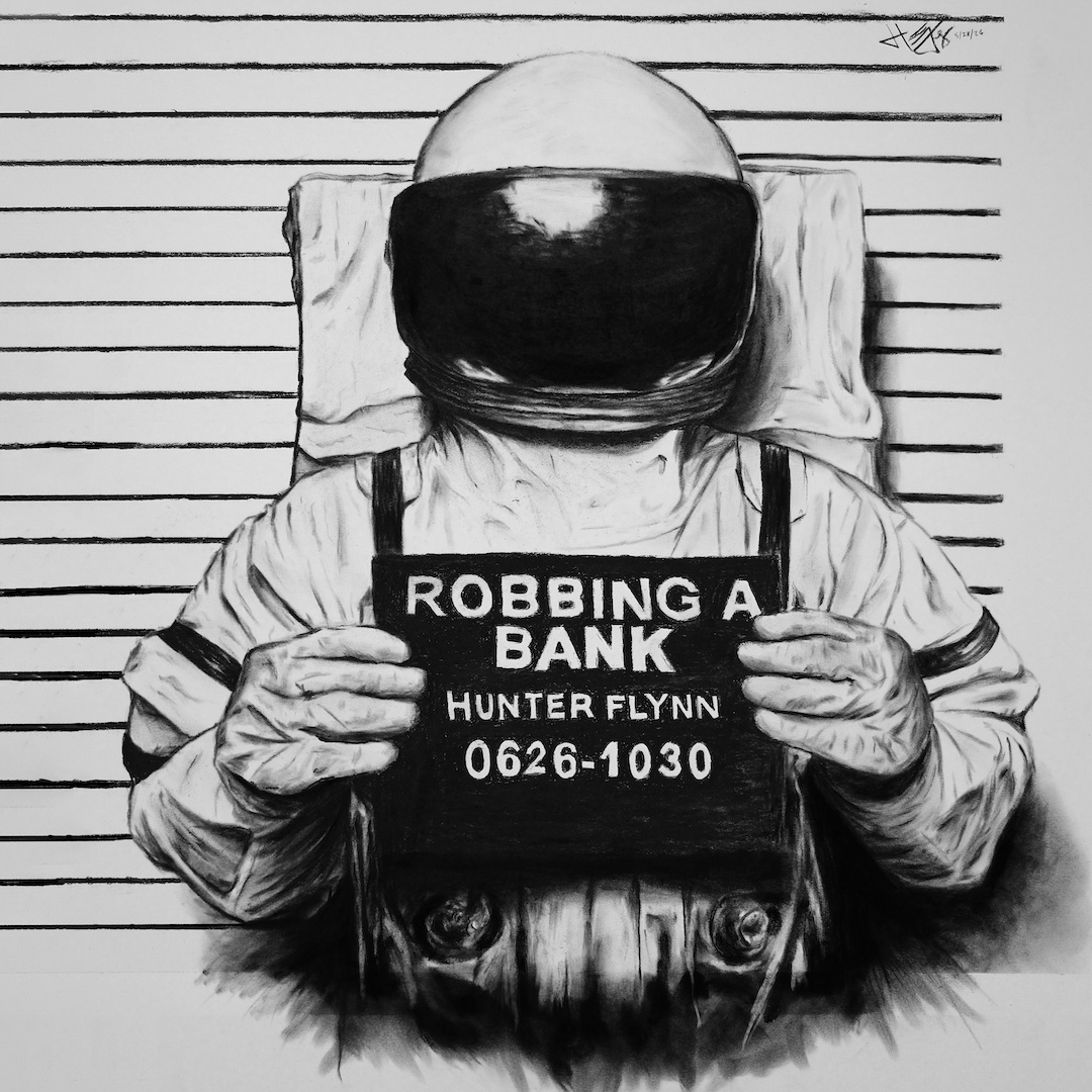 Robbing A Bank single cover art